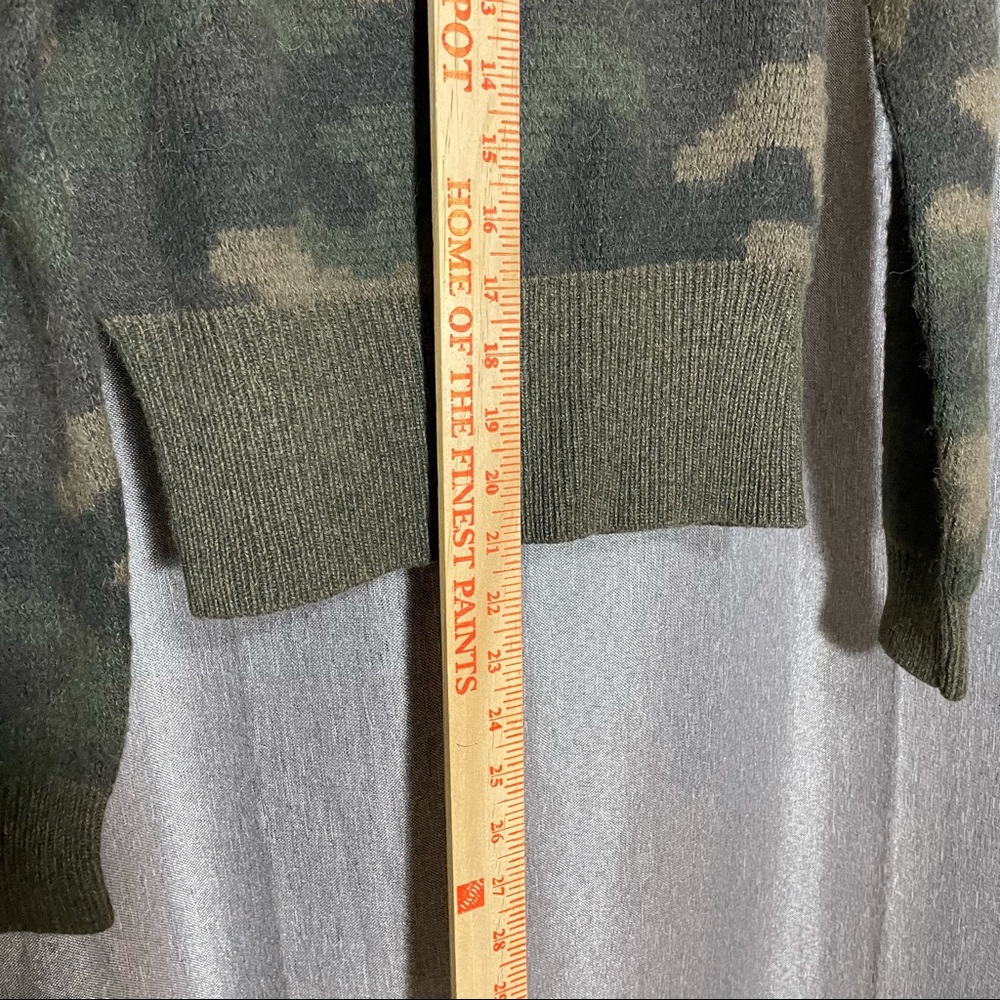 Polo Ralph Lauren Camouflage Print Crew Neck Wool Sweater XS - Picture 15 of 15